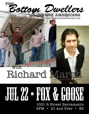 Bottom Dwellers with Richard March at Fox & Goose July 22, 2005
