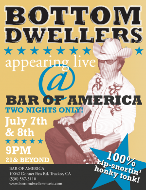 Bottom Dwellers at Bar of America July 7, 2006