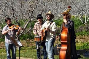 Bottom Dwellers performing at Farm Fresh to You March 2011