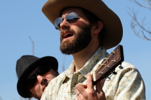 Ivan Sohrakoff performing with Bottom Dwellers at Farm Fresh to You March 2011