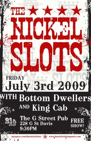 Bottom Dwellers with the Nickel Slot at the G St. Pub July 3 2009