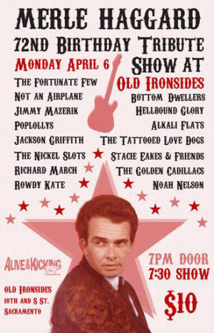 15 Sacto bands celebrate Merle Haggard's 72nd birthday!